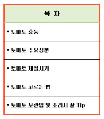 토마토 효능 칼로리 알아보기 : 암을 예방하는 빨간색(feat. 고르는법)