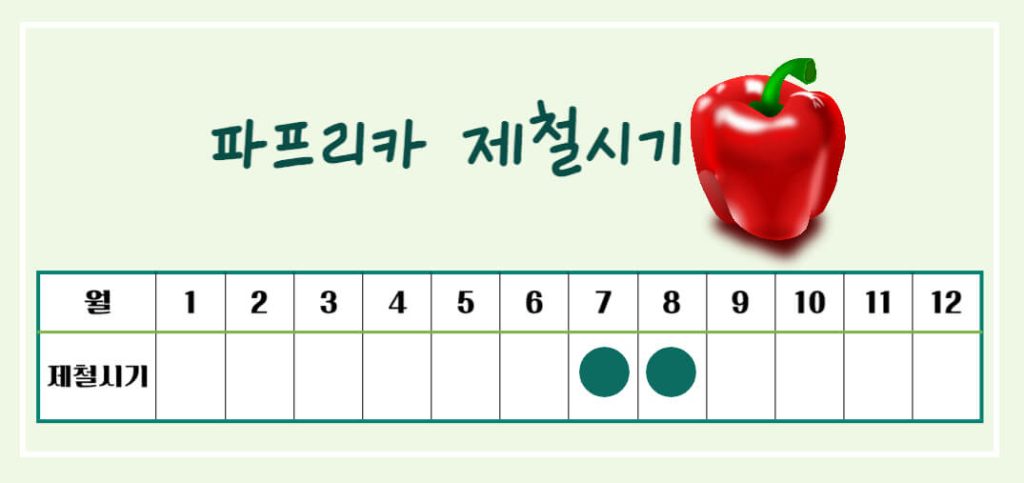 파프리카 효능 칼로리 알아보기 : 도자기 피부를 원한다면?(feat. 피망)