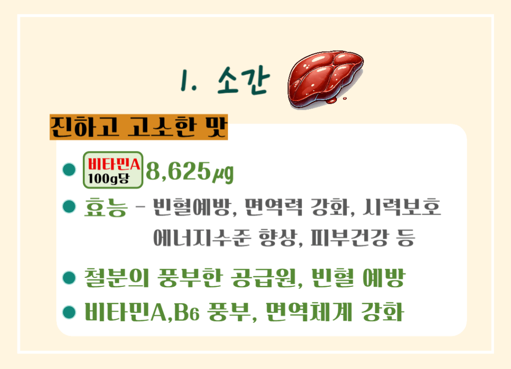 건강한 비타민A 폭탄!! 비타민A가 풍부한 음식 TOP 5