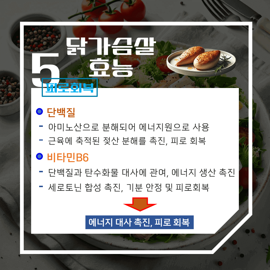 제대로 알고 먹는 닭가슴살! 효능 & 칼로리 1탄 : 근육 성장 & 체중 관리 필수템