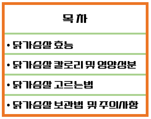 제대로 알고 먹는 닭가슴살! 효능 & 칼로리 1탄 : 근육 성장 & 체중 관리 필수템