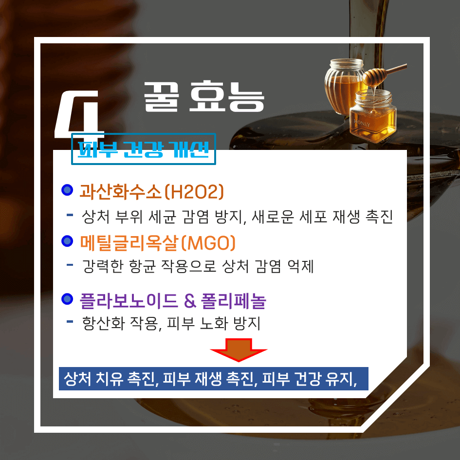 100% 천연꿀! 효능 & 칼로리 1탄 : 당신이 몰랐던 놀라운 건강 효과