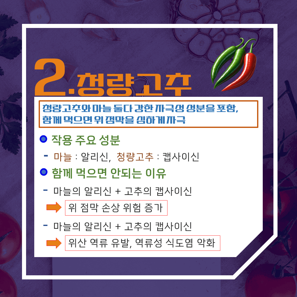 건강에 최악의 조합! 마늘과 함께 먹으면 위험한 음식 TOP 7