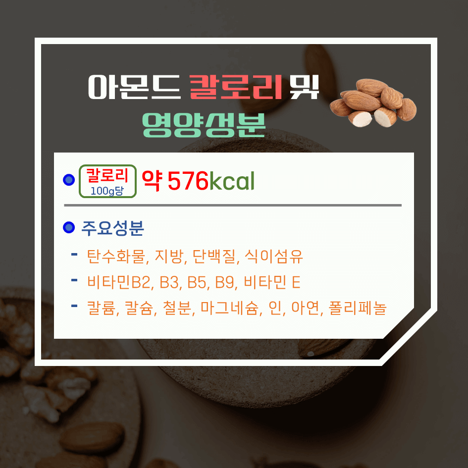 하루 한줌의 마법! 아몬드 효능 & 칼로리 2탄 : 신선하게 고르고 보관하는 완벽 가이드
