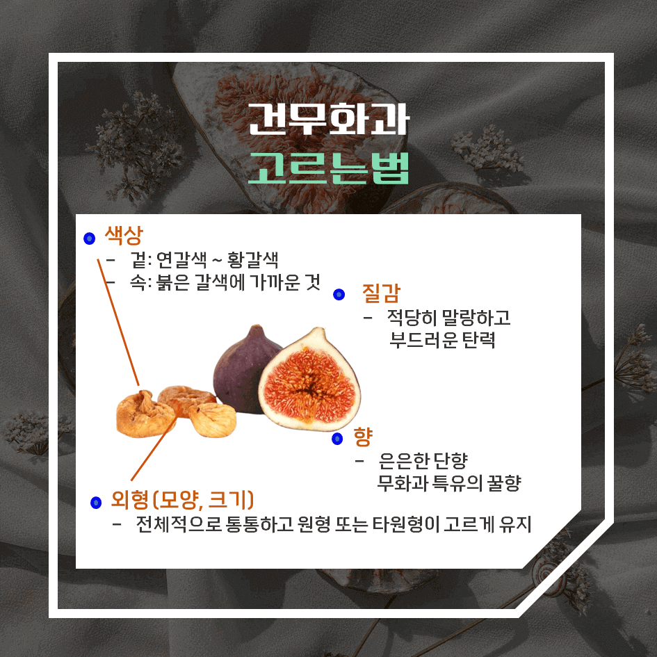 달콤한 천연 건강 간식! 건무화과 효능 & 칼로리 2탄 : 곰팡이 없이 보관하기 & 고르기 팁
