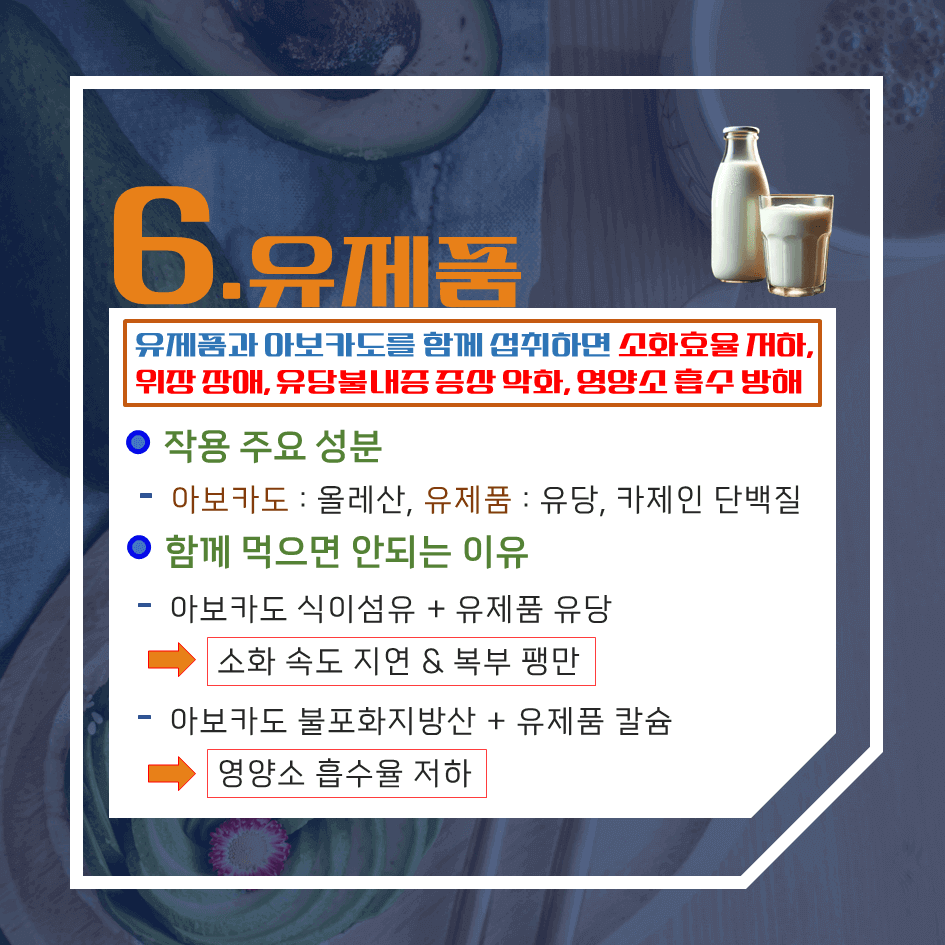 이 조합은 건강에 독! 아보카도와 함께 먹으면 안되는 음식 TOP7