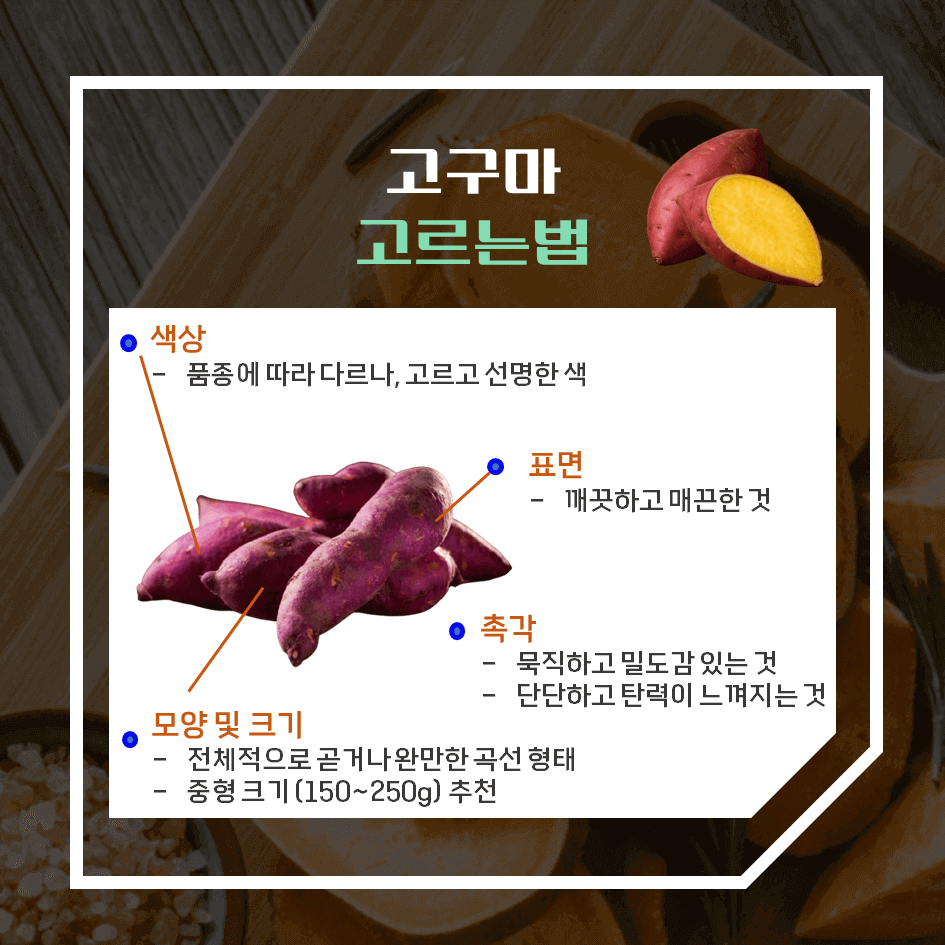 저칼로리 영양 식단의 핵심!! 고구마 효능 & 칼로리 2탄 : 곰팡이 없이 보관하는 법