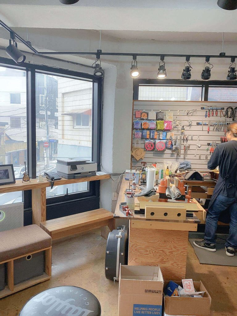 대구 기타 줄교체 셋업 잘하는 기타 리페어샵 문기타샵4